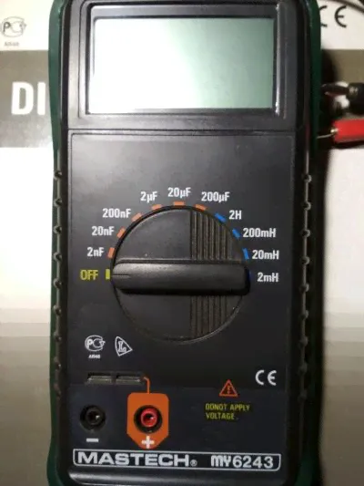 Mastech MY6243 - LC-метр. Прибор цифровой для измерения емкости и индуктивности