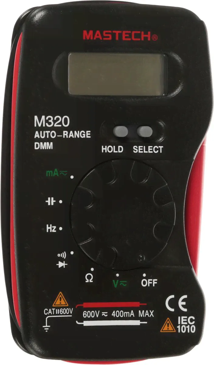 M320 Mastech цифровой автоматический компактный мультиметр